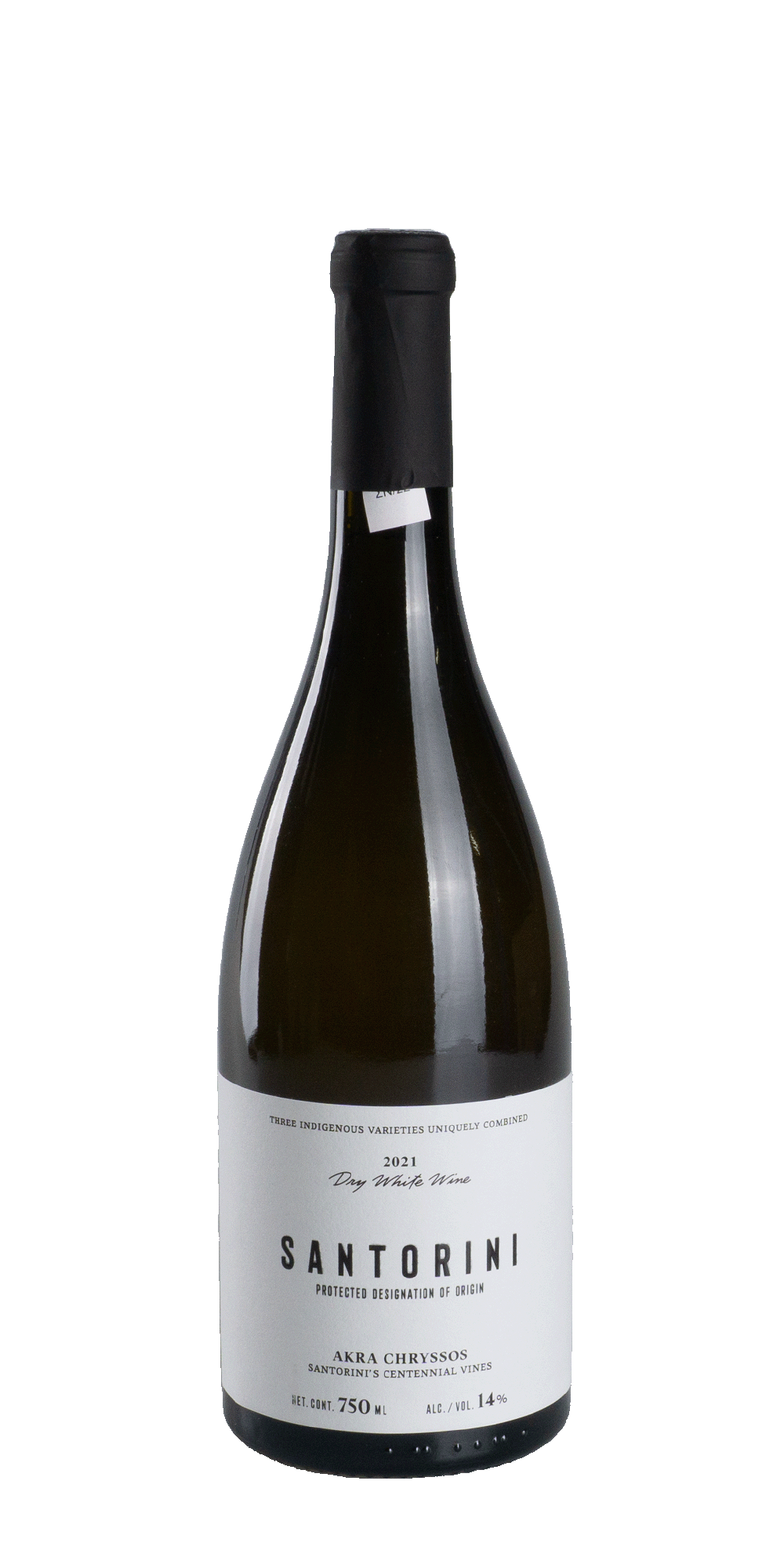 Akra Santorini 2021 - Akra Chryssos trockener Weißwein aus Ägäische Inseln