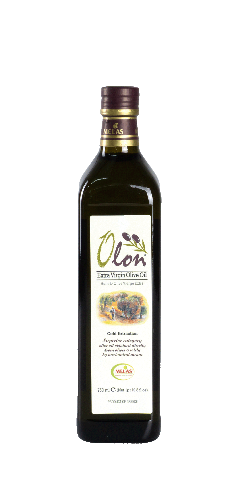 Melas Natives Olivenöl Extra Olon 0,75 l 