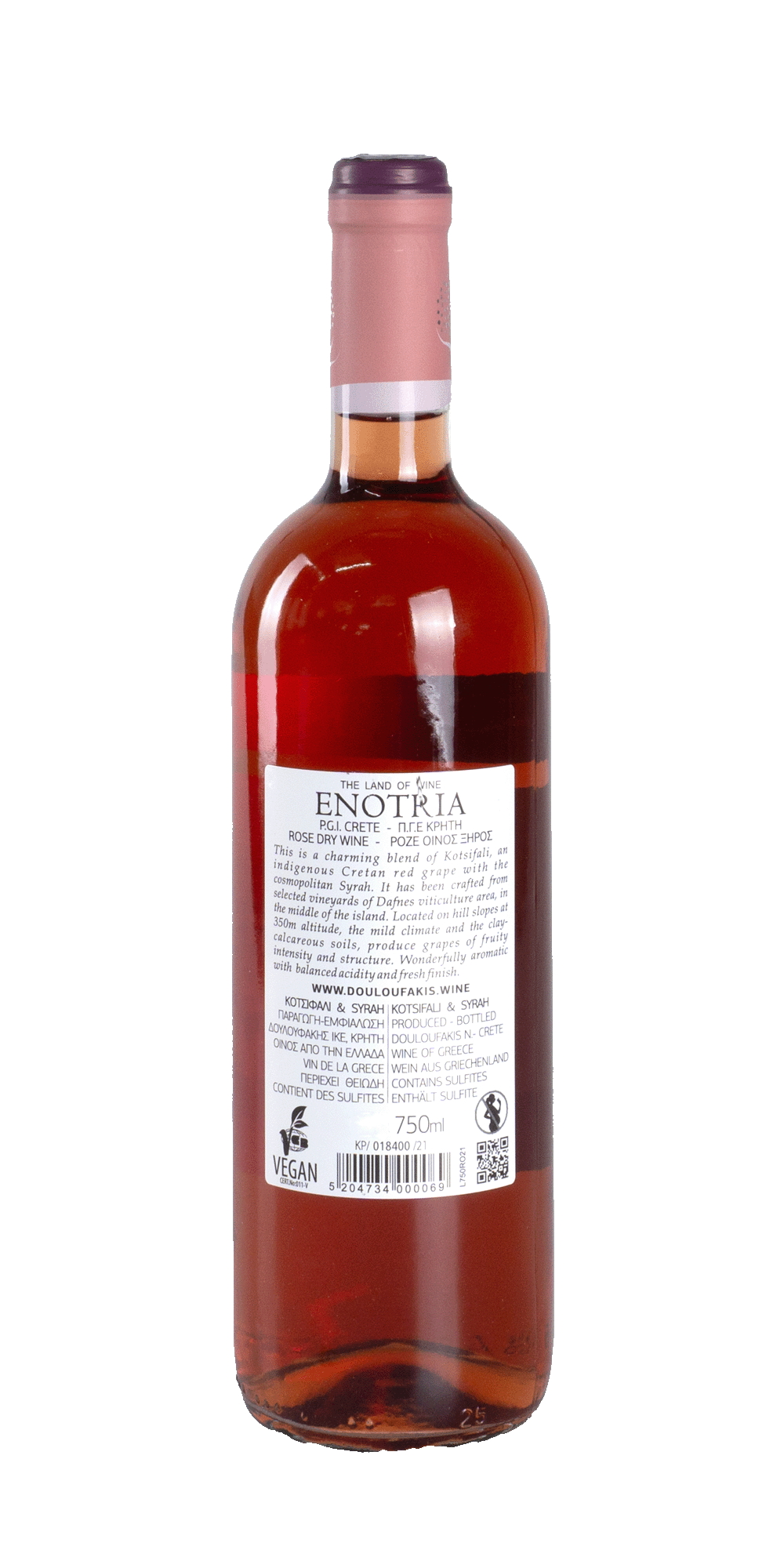 Enotria Rosé 2023 - Douloufakis Winery